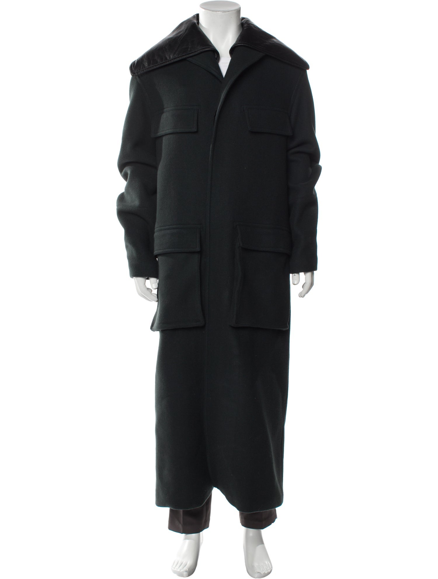 Nanushka Virgin Wool Overcoat