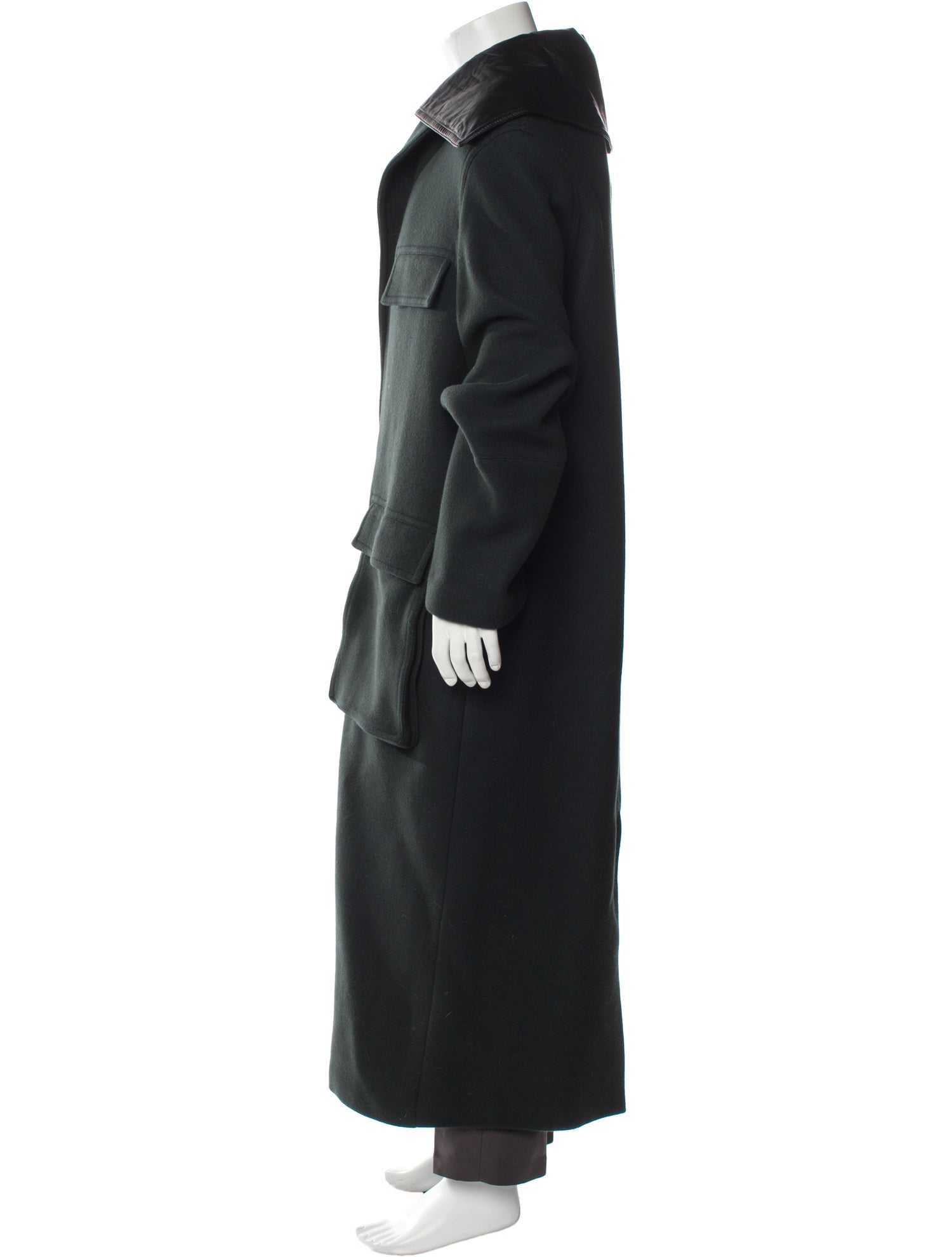 Nanushka Virgin Wool Overcoat