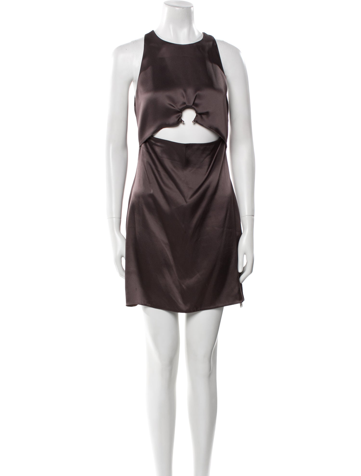 Nanushka Crew Neck Mini Dress