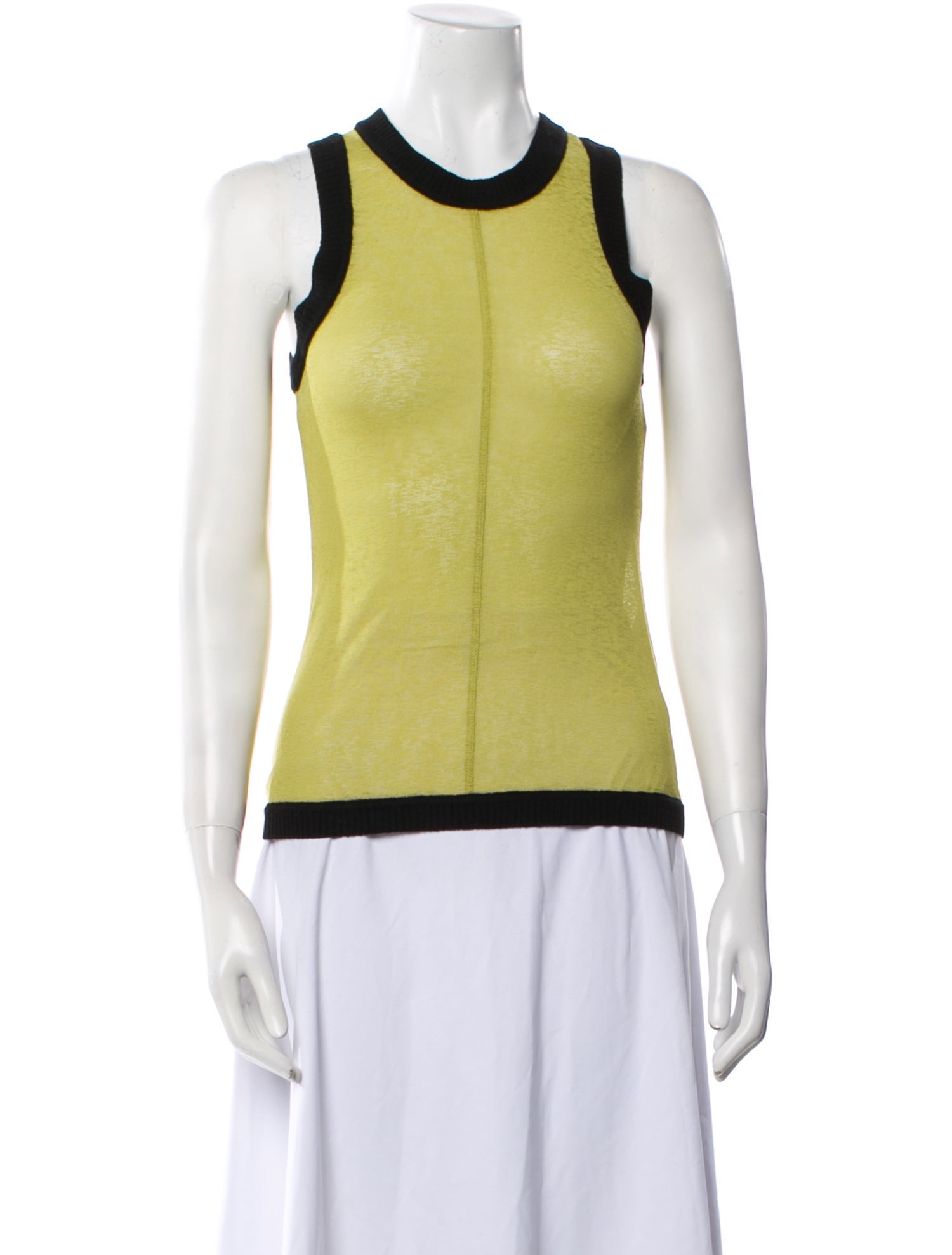 Nanushka Crew Neck Sleeveless Top