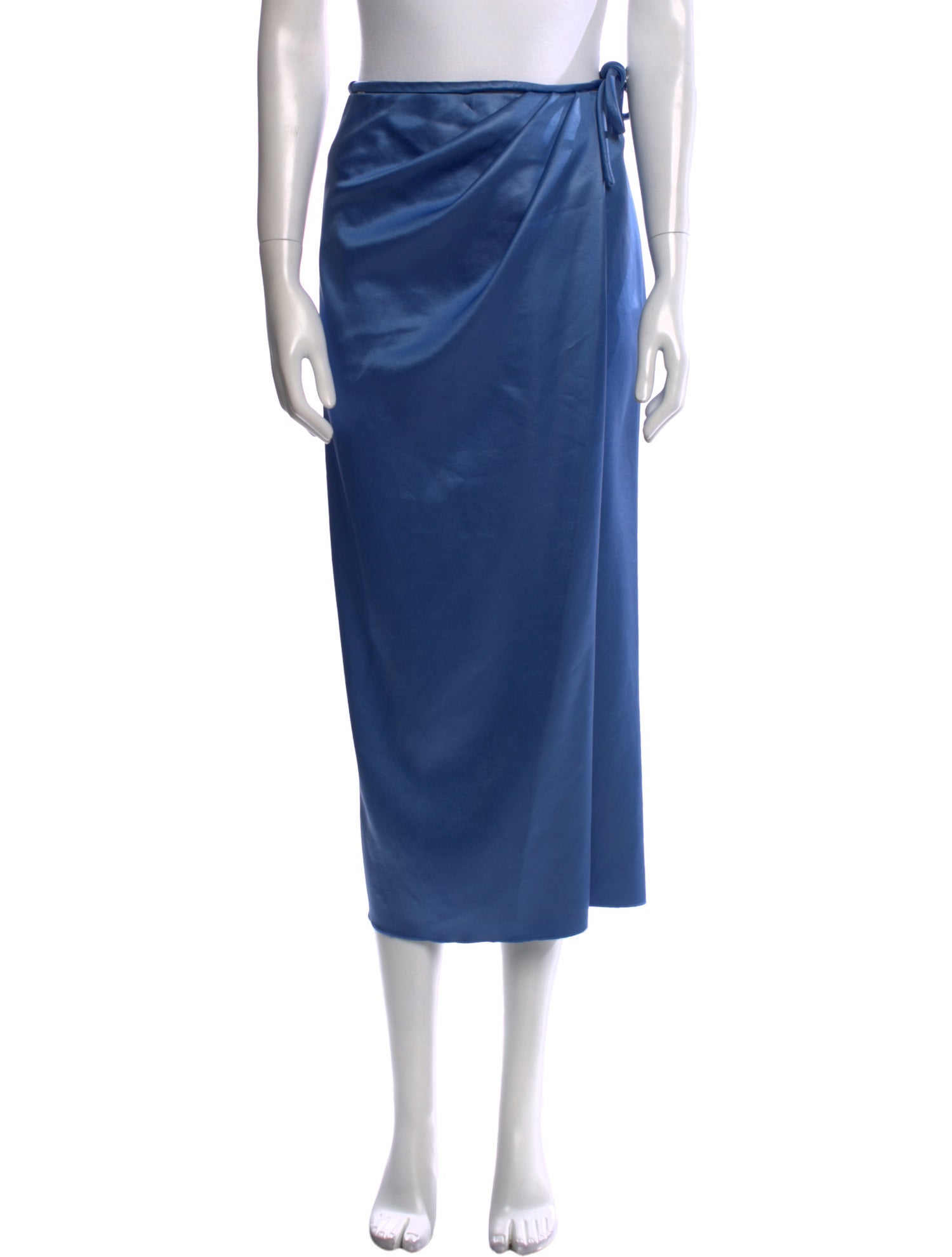 Nanushka Bow Accents Midi Length Skirt