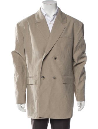 Nanushka Silk Peacoat