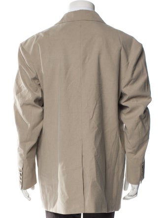 Nanushka Silk Peacoat