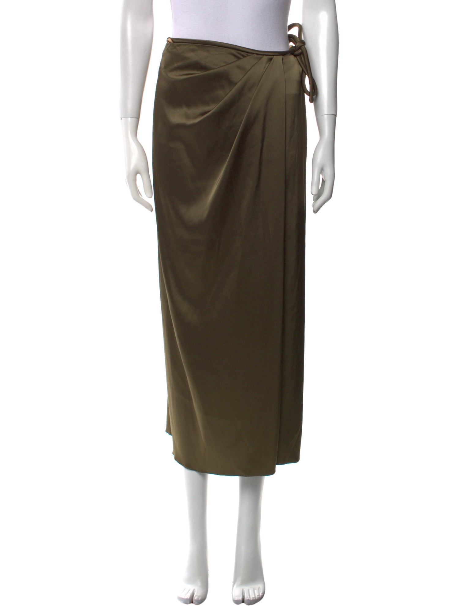 Nanushka Cutout Accent Midi Length Skirt w/ Tags