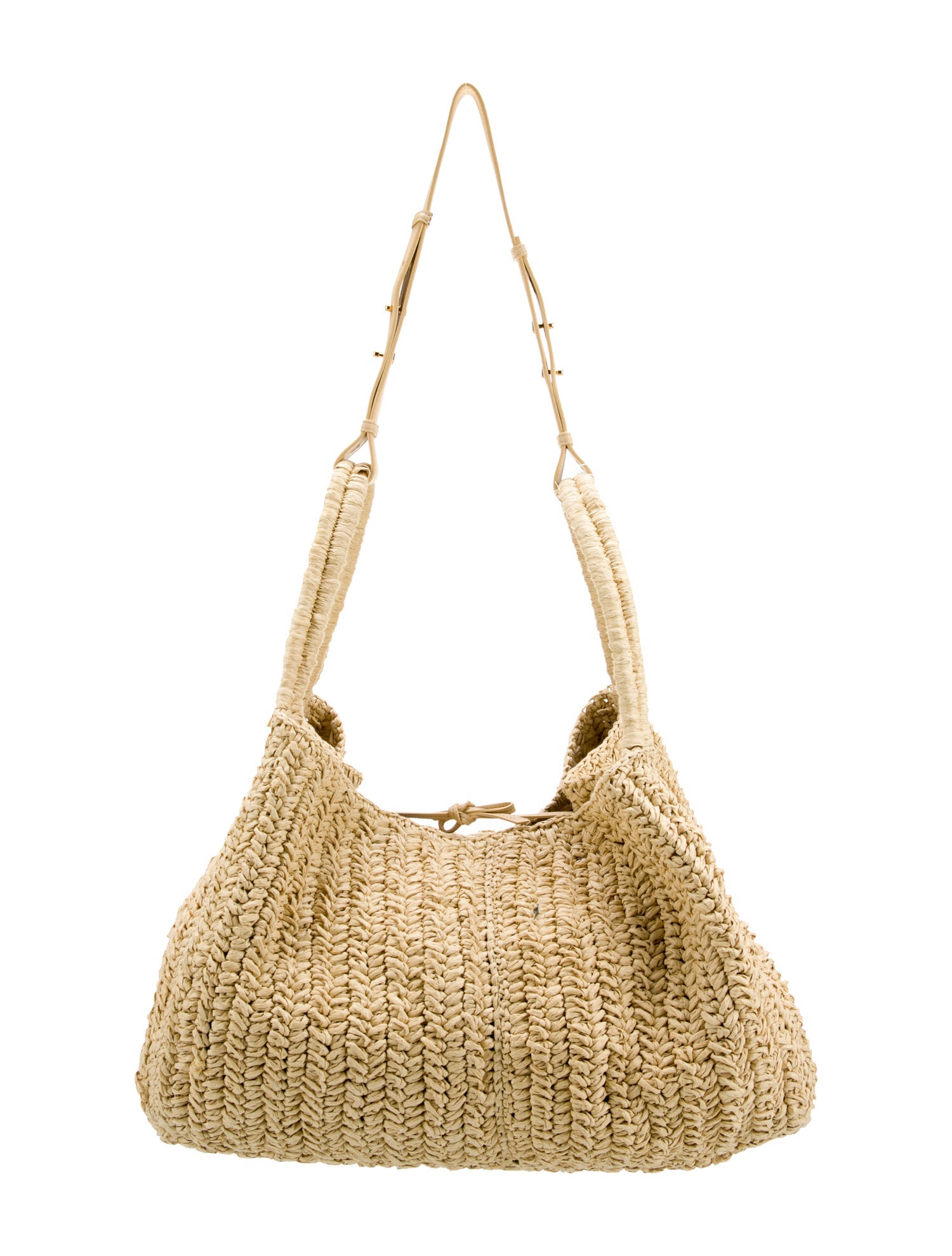 Nanushka Raffia Hobo
