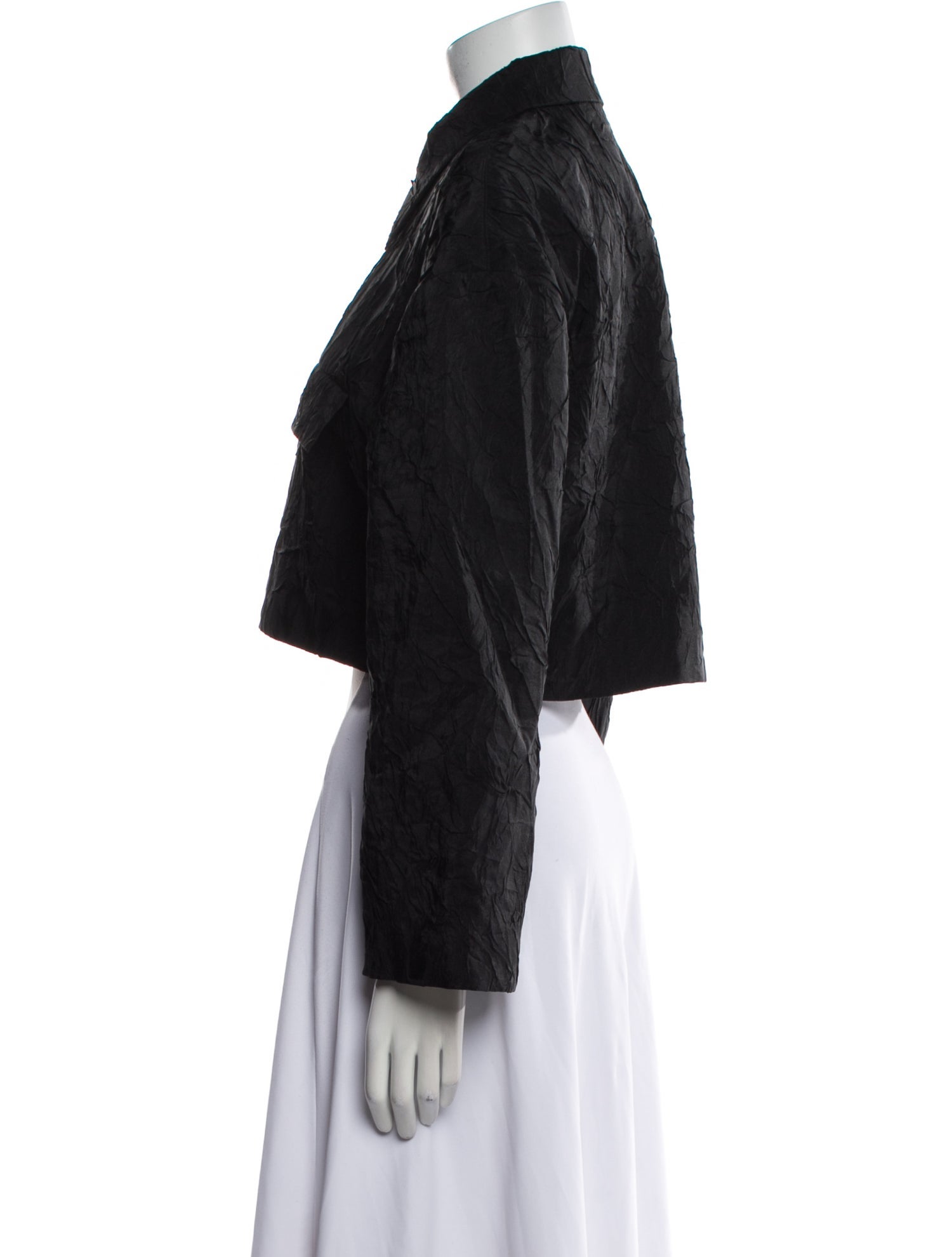 Nanushka Long Sleeve Crop Top