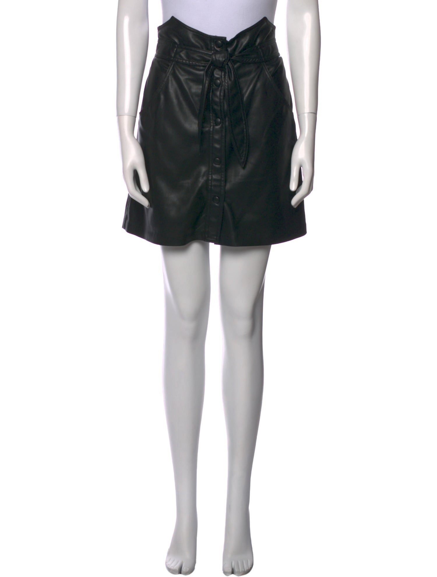 Nanushka Bow Accents Mini Skirt