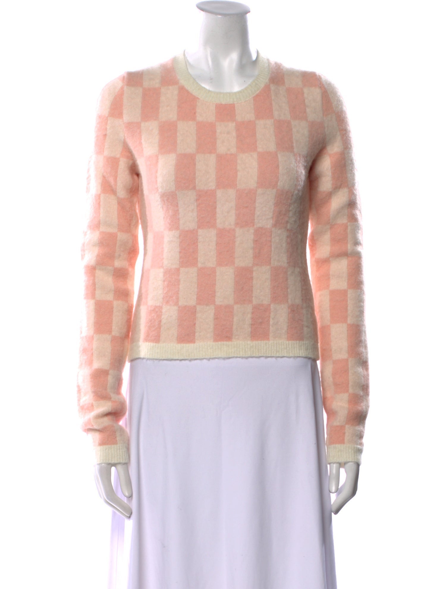 Nanushka Patterned Crew Neck Sweater