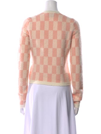 Nanushka Patterned Crew Neck Sweater