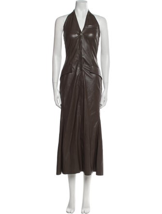 Nanushka Halterneck Long Dress