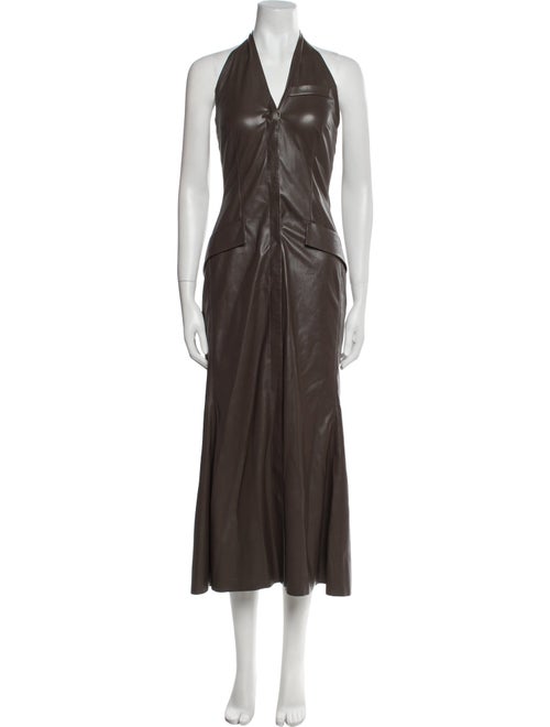 Nanushka Halterneck Long Dress