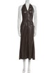 Nanushka Halterneck Long Dress