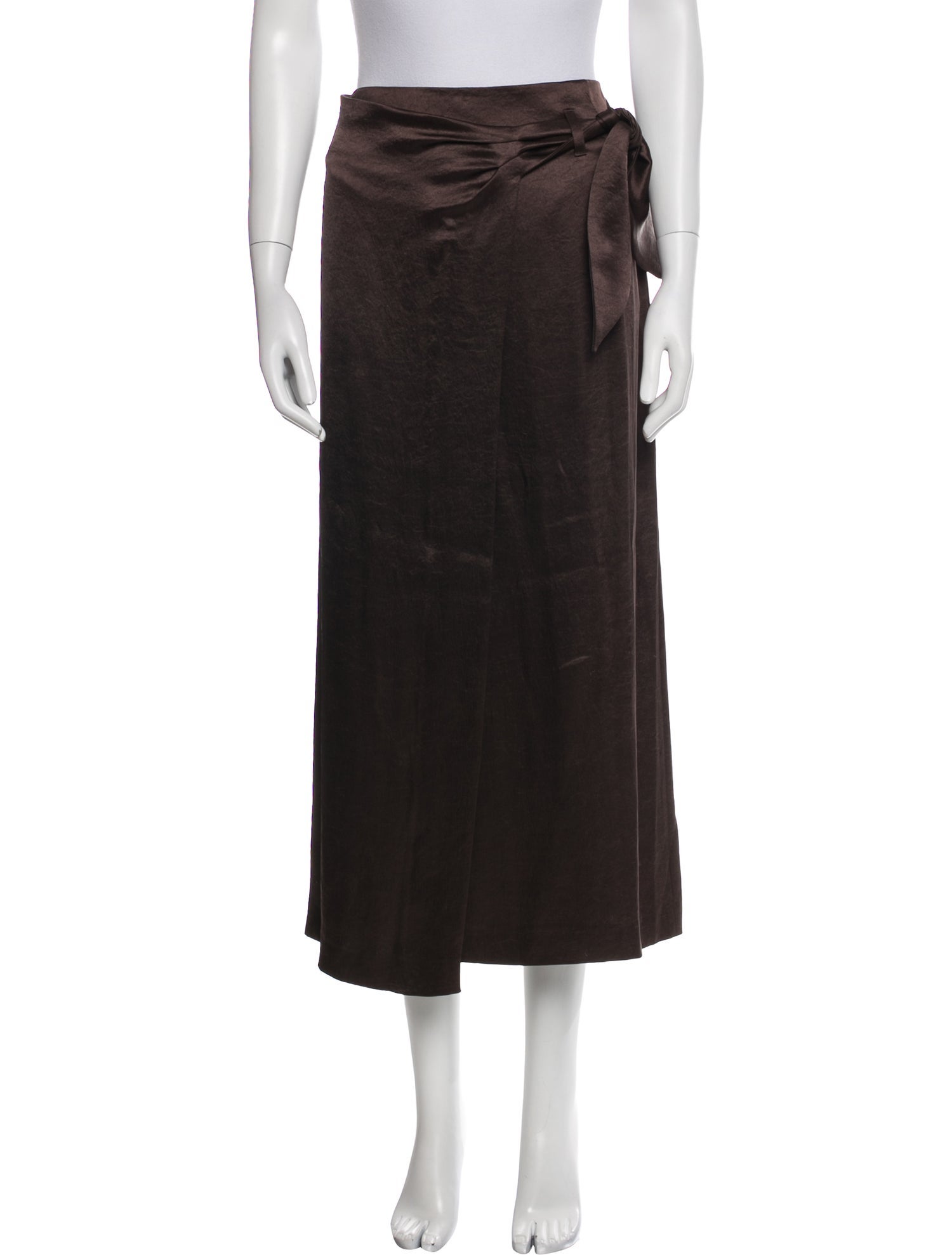 Nanushka Bow Accents Midi Length Skirt