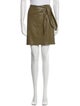 Nanushka Faux Leather Knee-Length Skirt