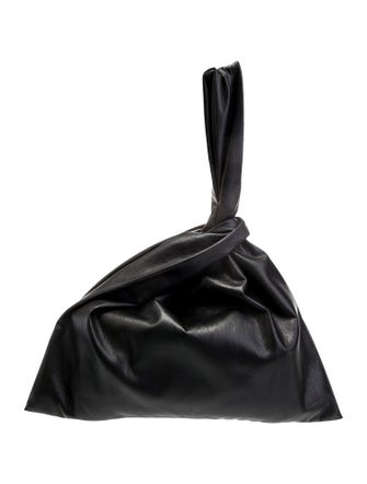 Nanushka Leather Top Handle Bag