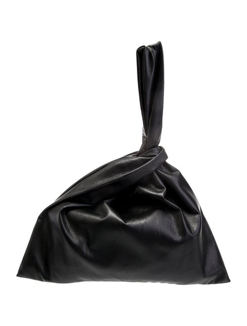 Nanushka Leather Top Handle Bag