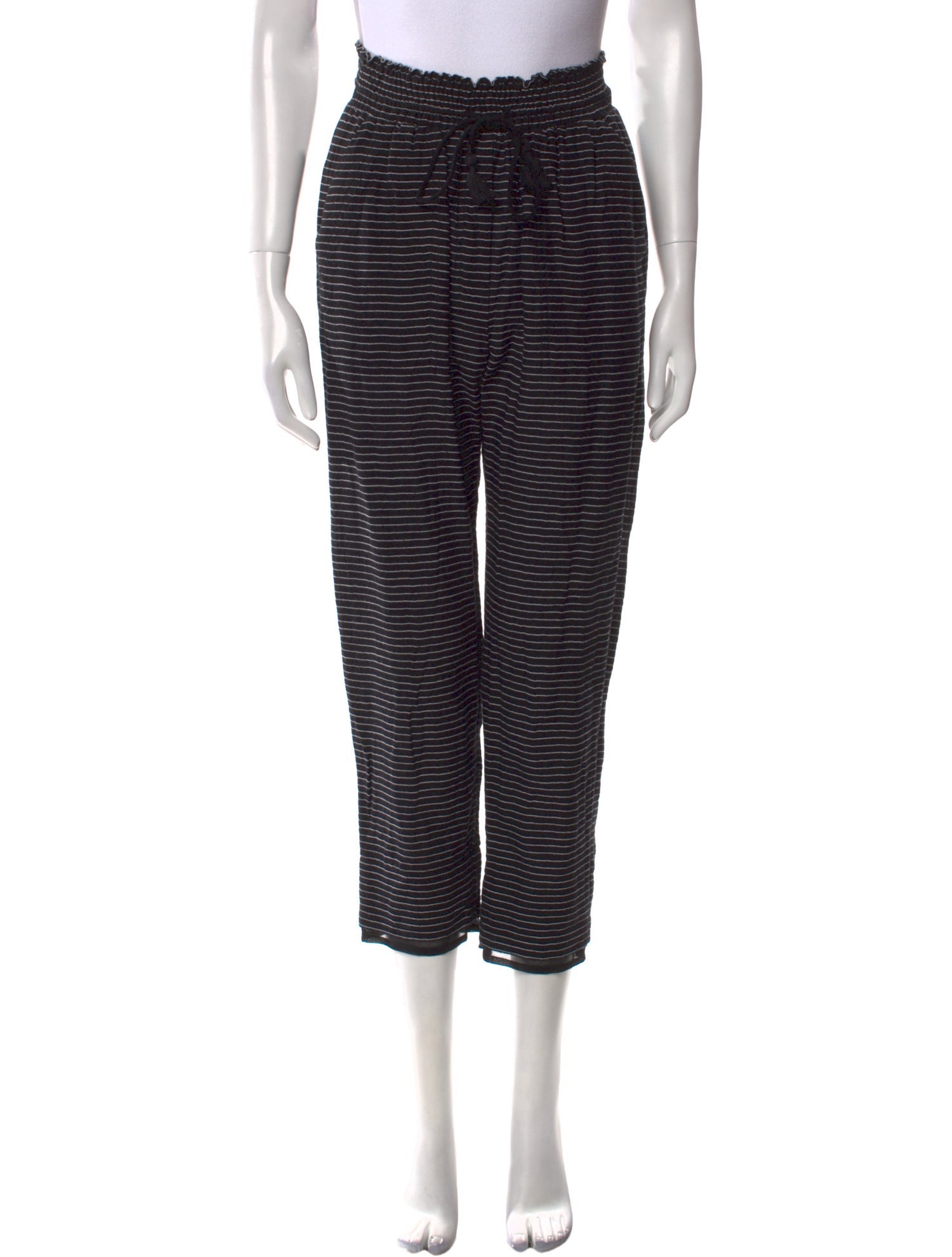 Nanushka Striped Straight Leg Pants