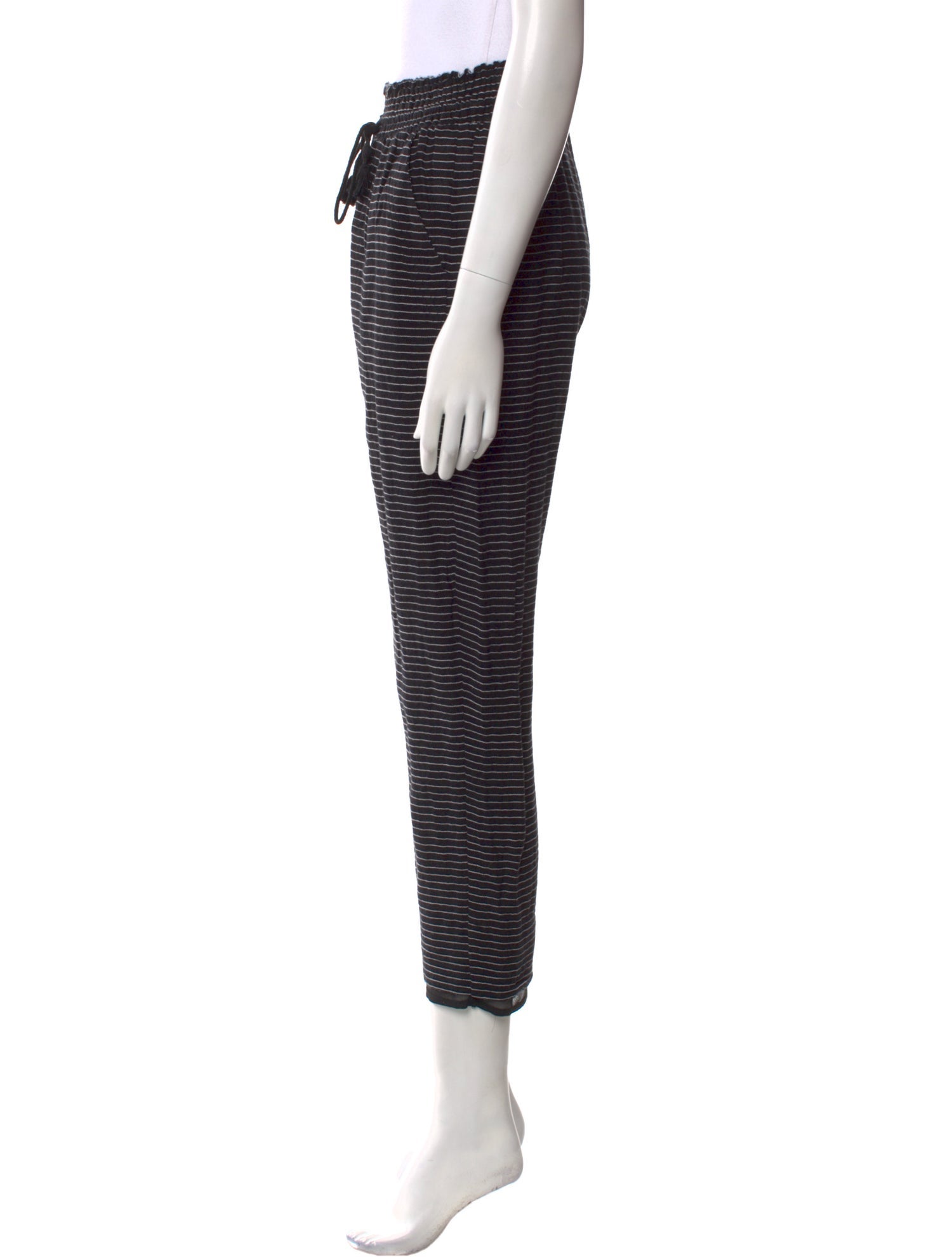 Nanushka Striped Straight Leg Pants