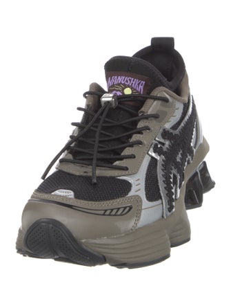 Nanushka Mesh Printed Sneakers