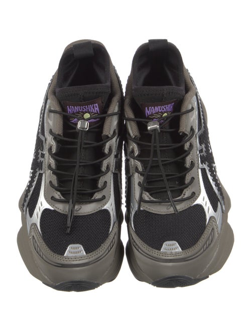 Nanushka Mesh Printed Sneakers