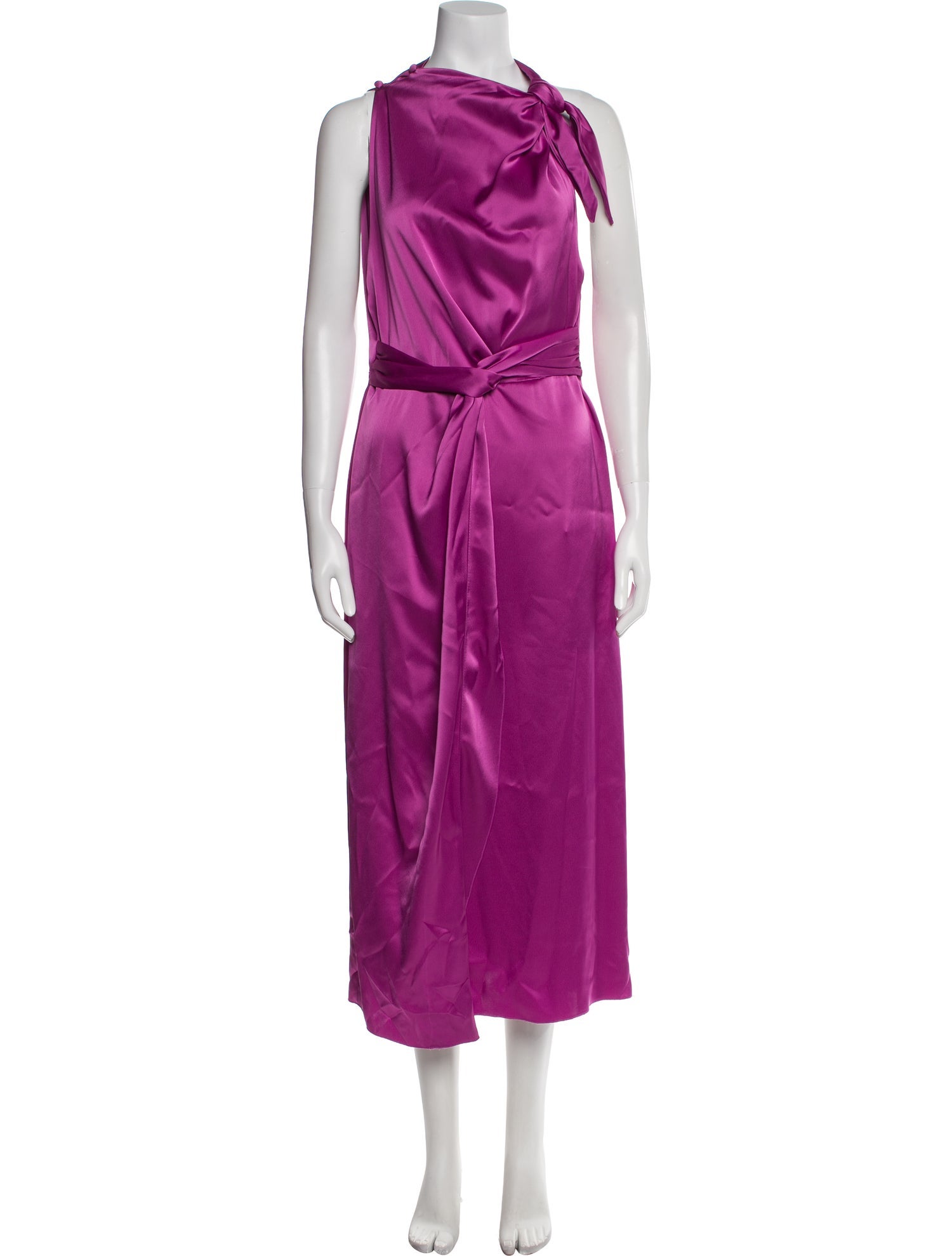 Nanushka Cowl Neck Long Dress