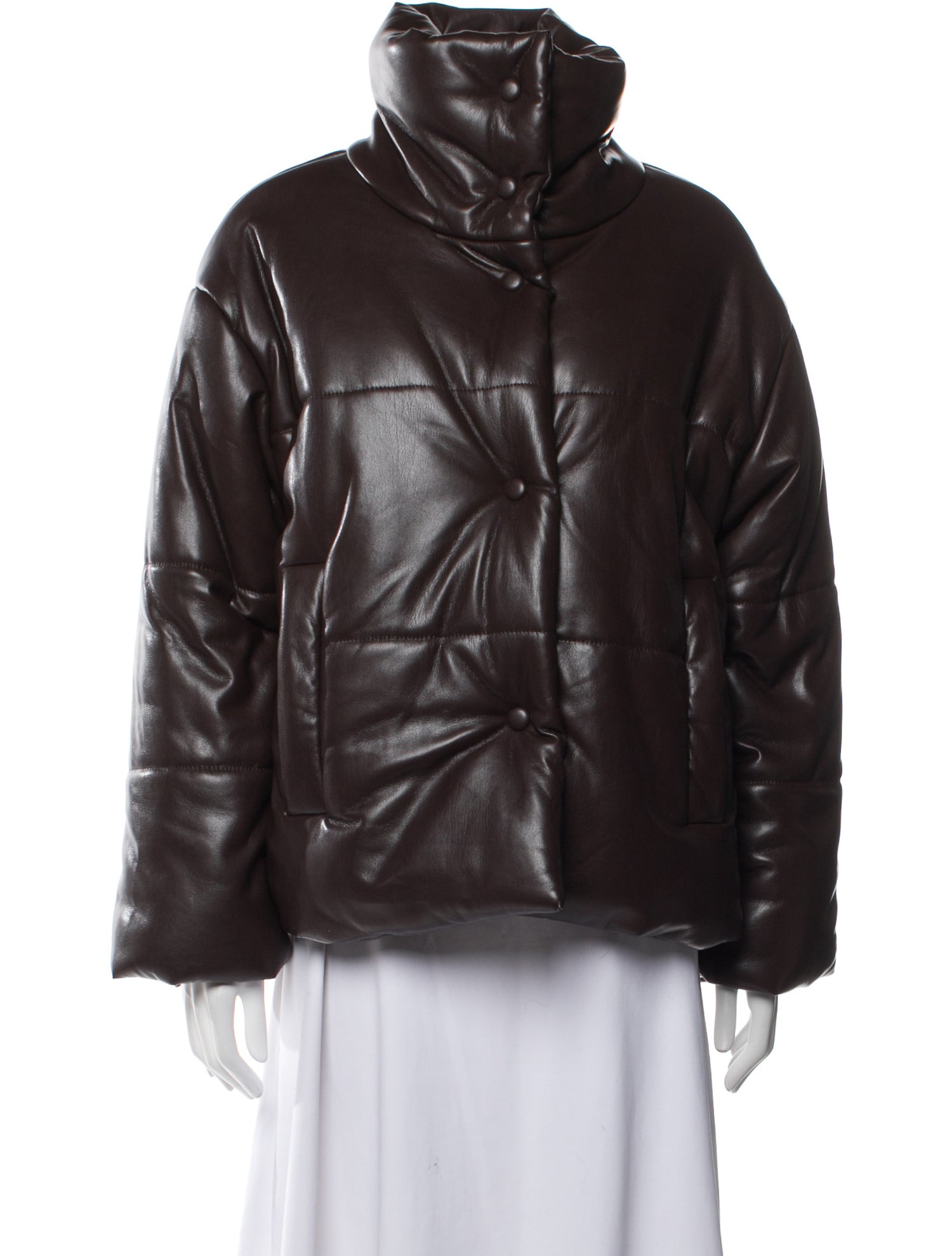 Nanushka Faux Leather Jacket