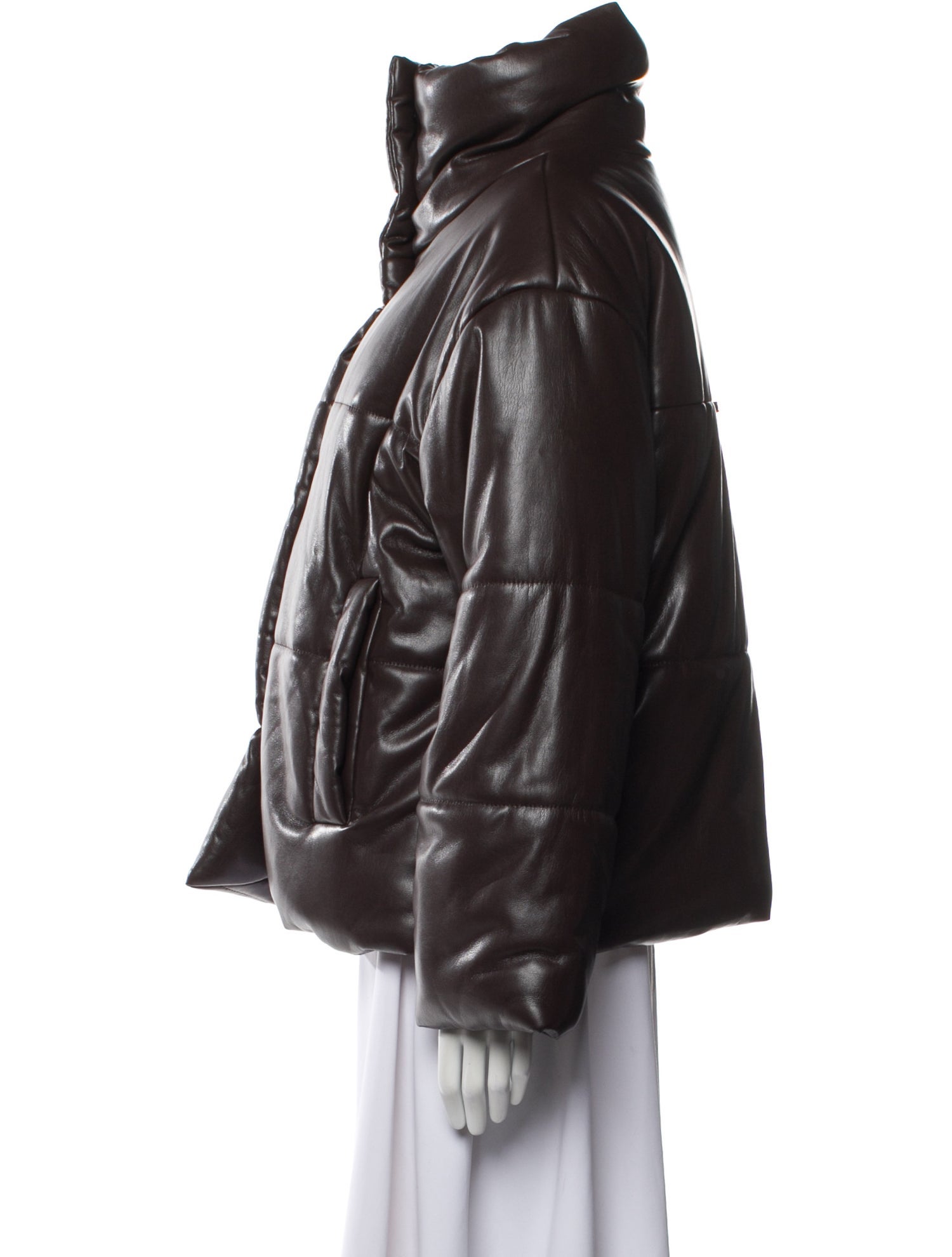 Nanushka Faux Leather Jacket