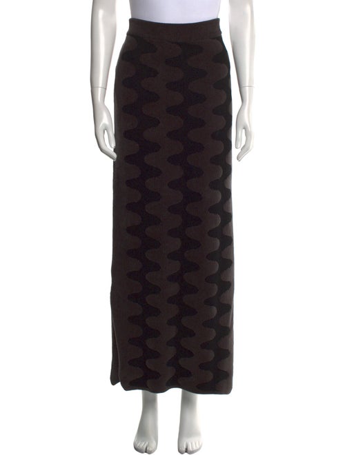 Nanushka Printed Long Skirt