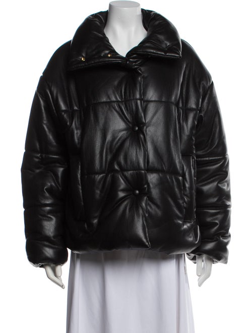 Nanushka Faux Leather Coat