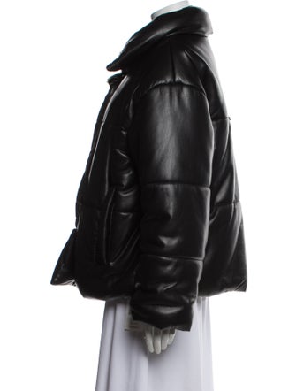 Nanushka Faux Leather Coat