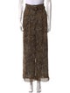 Nanushka Animal Print Wide Leg Pants