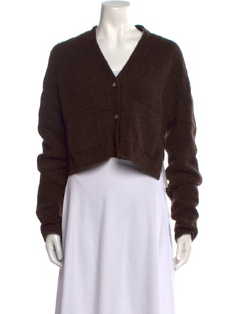 Nanushka Merino Wool V-Neck Sweater