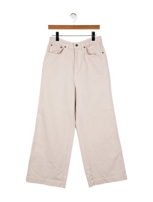 Nanushka High-Rise Wide Leg Jeans