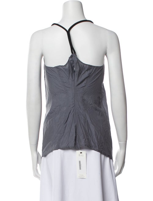 Nanushka Silk Square Neckline Top