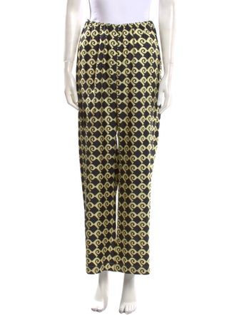 Nanushka Printed Wide Leg Pants