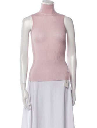 Nanushka Merino Wool Turtleneck Top