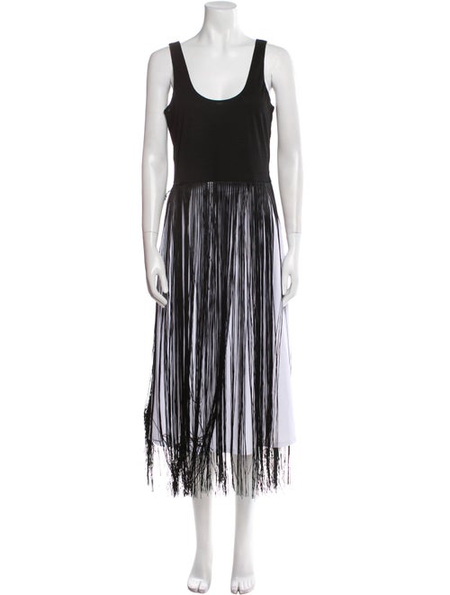 Nanushka Striped Scoop Neck Tunic