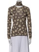 Nanushka Printed Turtleneck Top