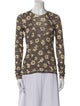 Nanushka Printed Turtleneck Top