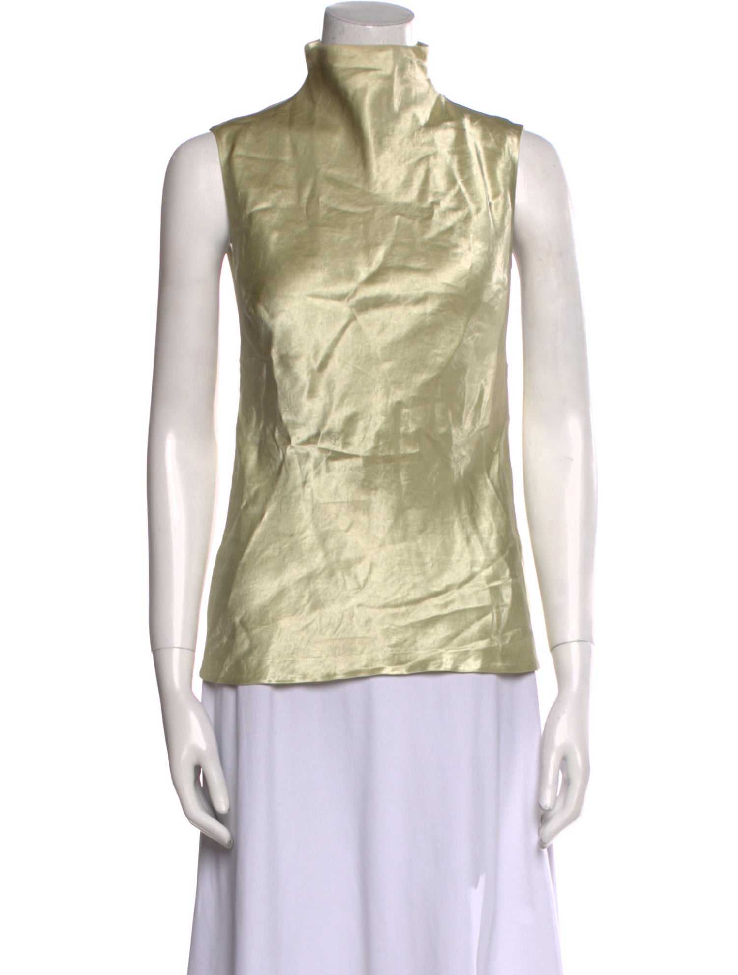 Nanushka Mock Neck Sleeveless Top w/ Tags
