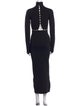 Nanushka Turtleneck Long Dress