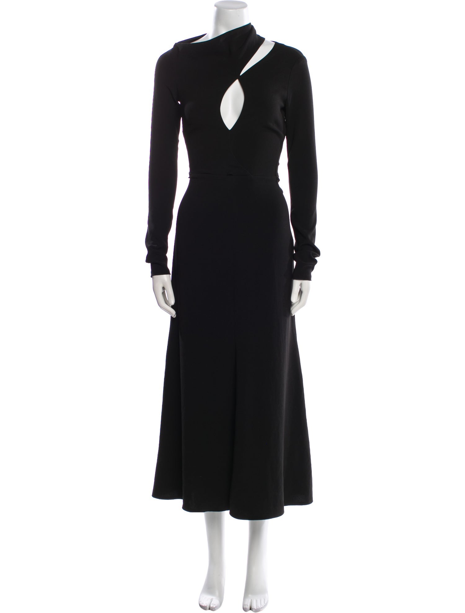 Nanushka Mock Neck Long Dress