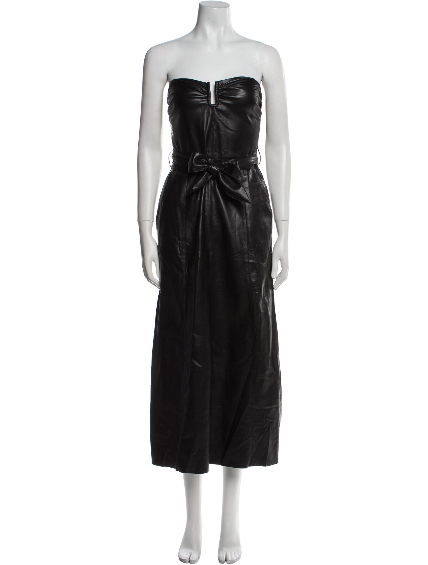 Nanushka Strapless Midi Length Dress