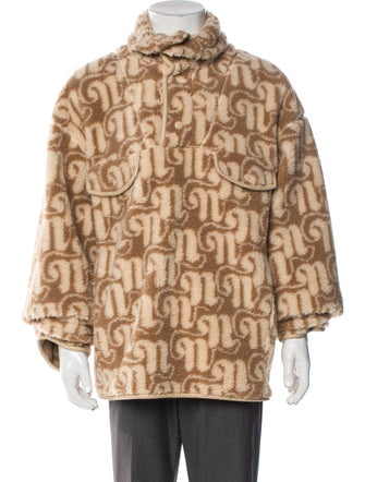 Nanushka Plaid Print Parka