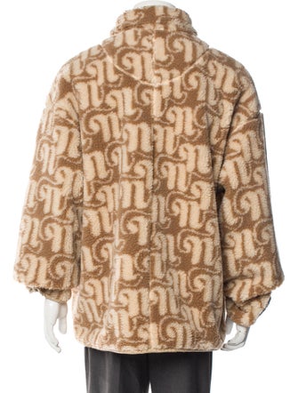 Nanushka Plaid Print Parka