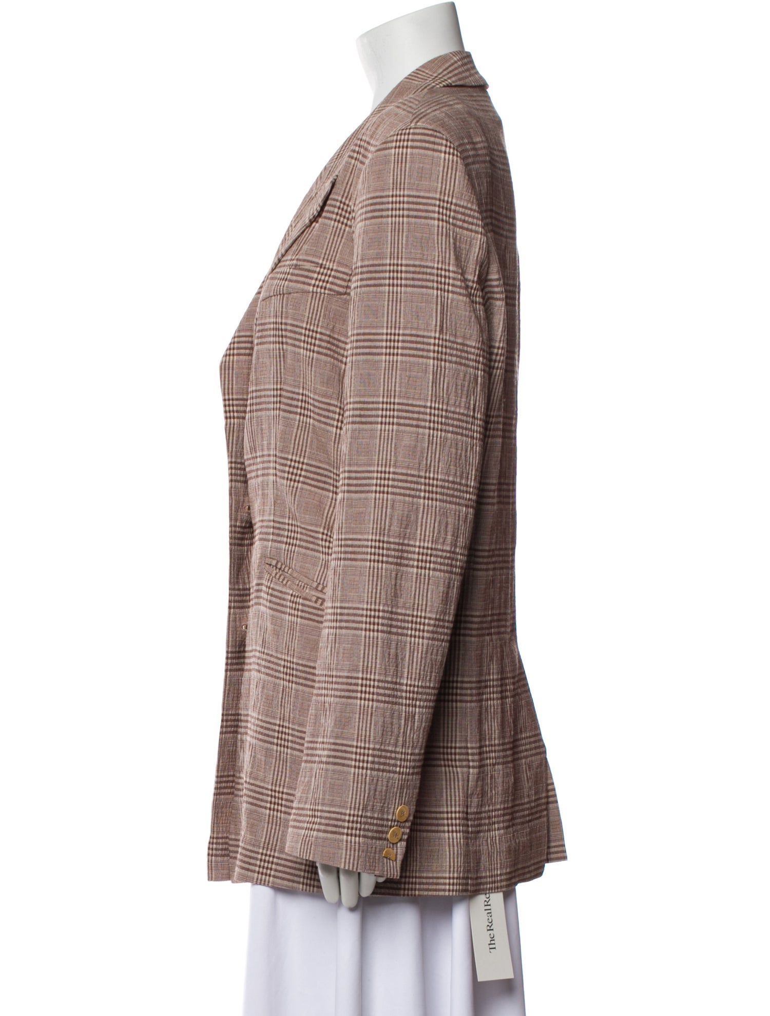 Nanushka Plaid Print