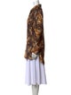 Nanushka Silk Floral Print Tunic