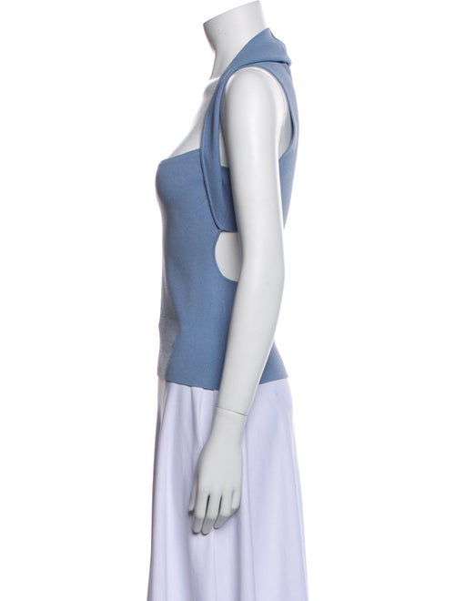 Nanushka Square Neckline Sleeveless Top