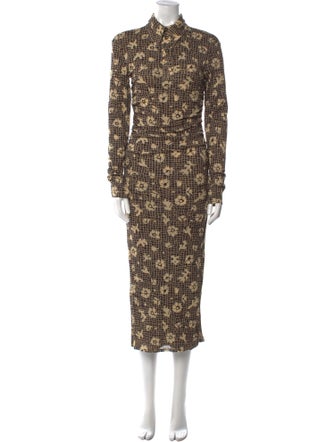 Nanushka Printed Long Dress