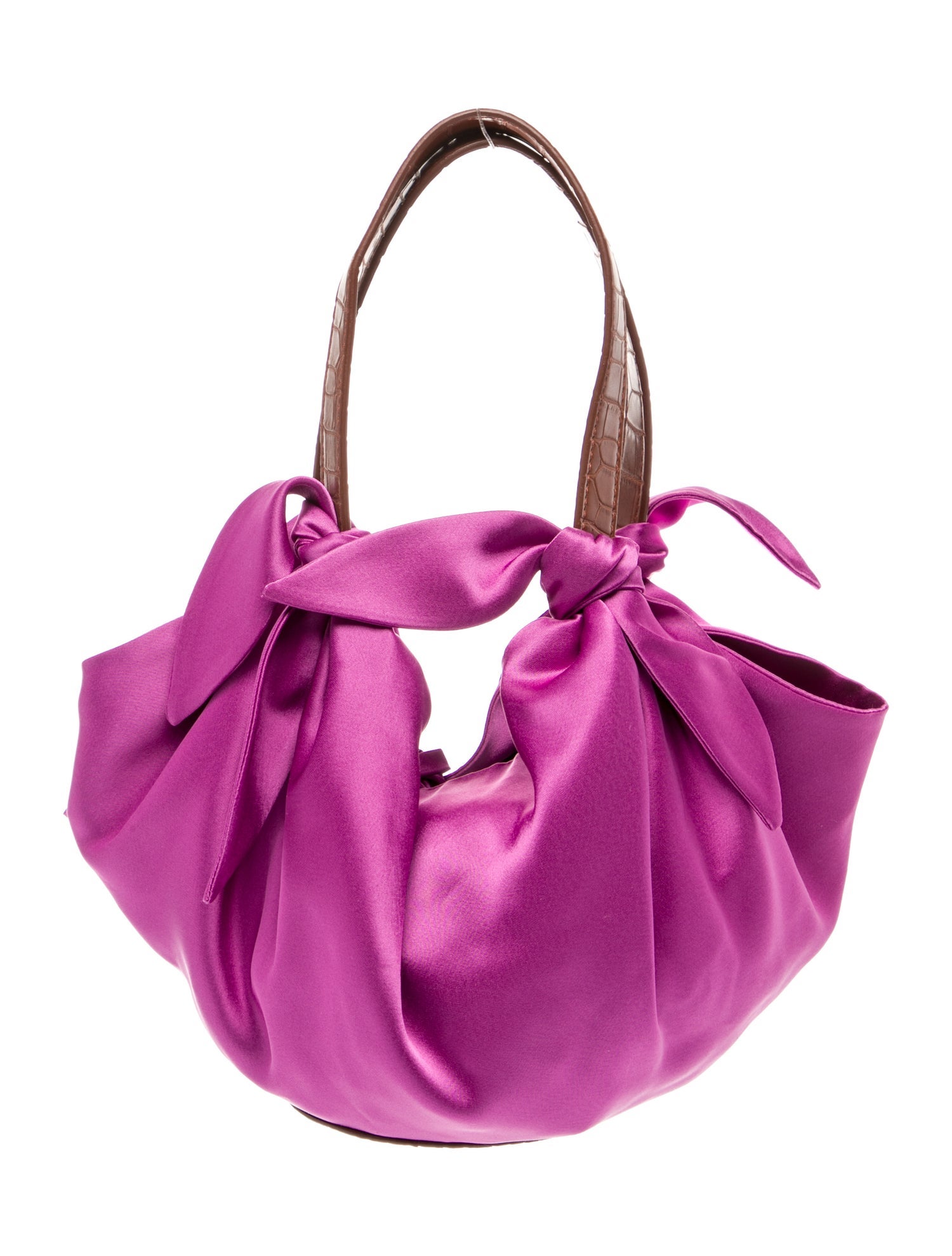 Nanushka Satin Bucket Bag